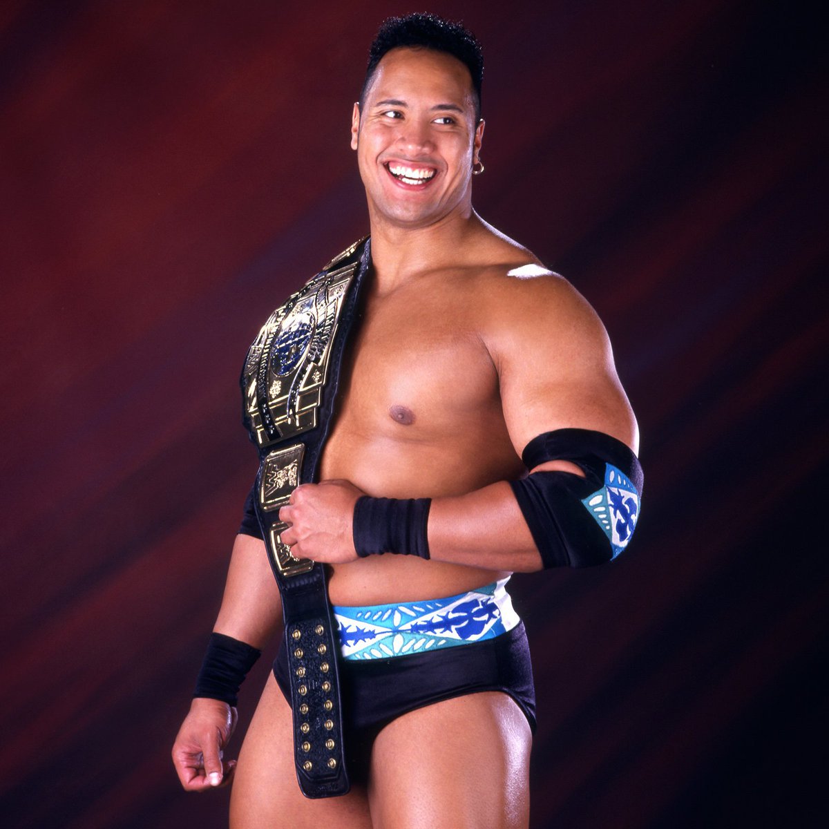 Intercontinental Champion of the day: Rocky Maivia - Won the Intercontinental title on February 13, 1997. His title reign lasted 74 days. 🏆 #WWF #WWE #Wrestling #TheRock