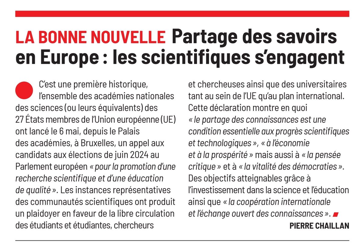 Vive la science ouverte ! #OpenScience