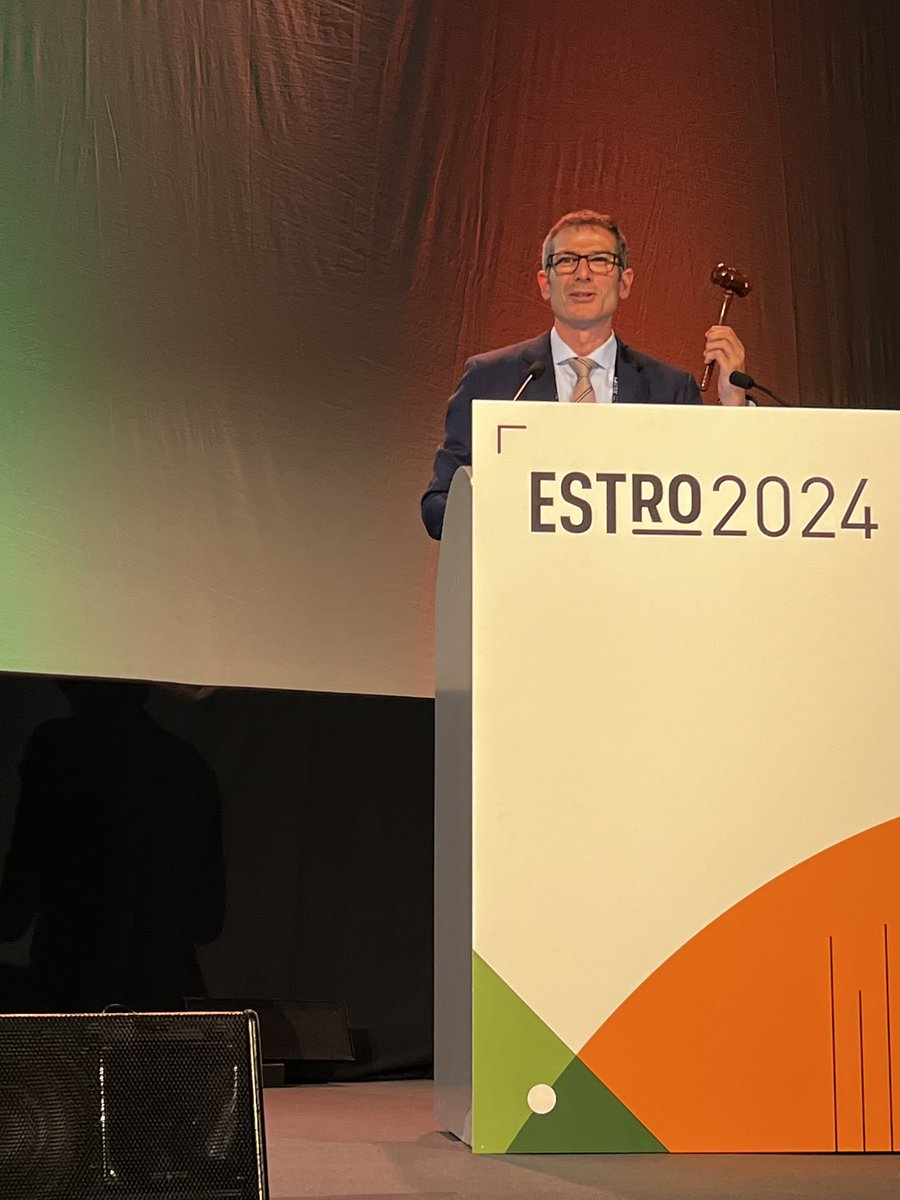 Congratulations @BarbaraJereczek, as president-elect and @Mat_Guc as new president of @ESTRO_RT. Thanks @AnnaKirby17 for leading the society in the past 2 years.