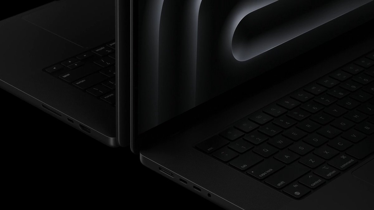 And for those that get the M3 Pro and M3 Max, SPACE BLACK!!!!!!!!!!! 

That’s scary 

#AppleEvent #MacBookPro #ScaryFast