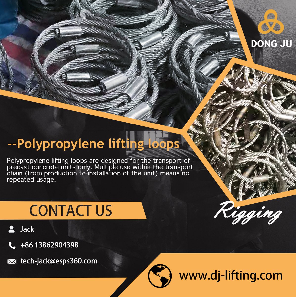 #RiggingEquipment #ConstructionIndustry #IndustrialSupplies #PortOperations #SteelWireRope #PrecastConcreteAccessories #MarineMaterials #RiggingHardware #WireRopeSlings #LiftingChains #RiggingShackles #CustomizedSolutions
#ProfessionalService #HighQualityProducts