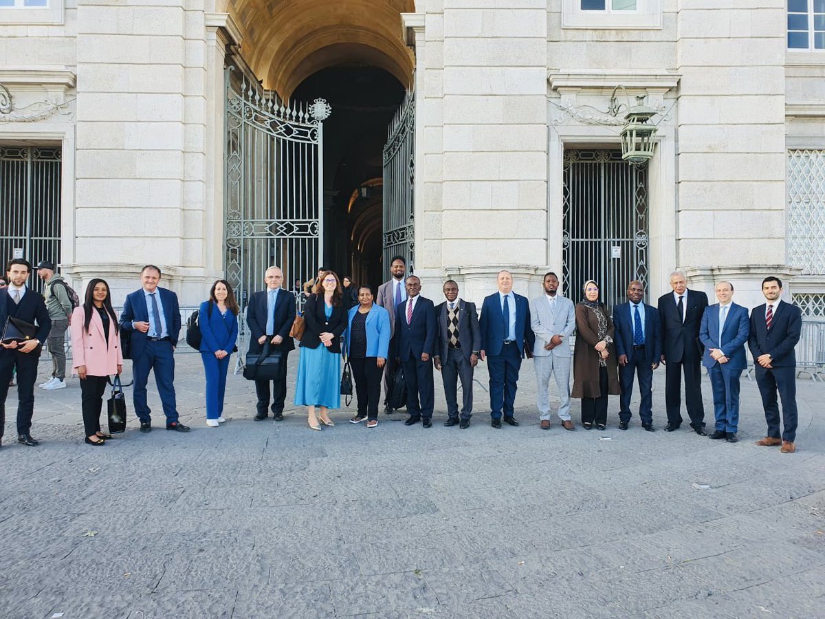 H.E. @HonYusufMohamed attended a high-level forum in Caserta, Italy, bringing together African government representatives, civil society, academia, and regional development organizations, emphasizing resilient and inclusive public administration for sustainable development.