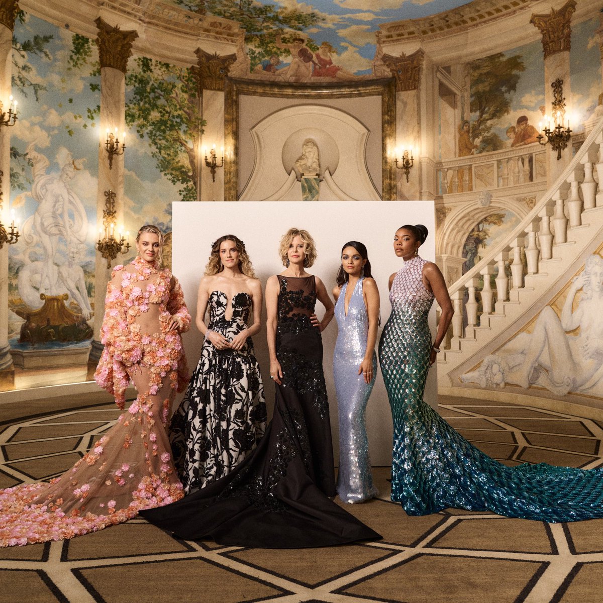 “I was intrigued by how nature played into the exhibit and how the theme explores the elements of natureâ€”the sea, the earth, the sky.” -xxMK Kelsea Ballerini, Allison Williams, Meg Ryan, Rachel Zegler and Gabrielle Union wear couture Michael Kors Collection for the 2024 Met…