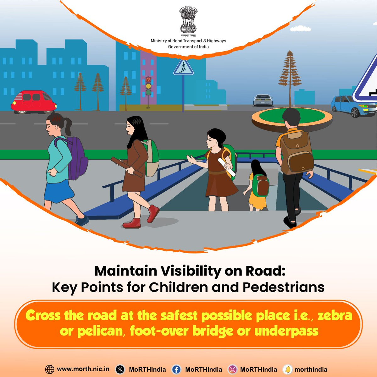 Maintain visibility on road #SadakSurakshaJeevanRaksha
