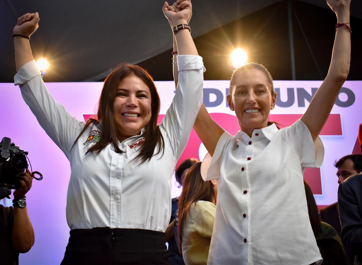 Honestidad, trabajo y amor al pueblo. 

Este 2 de junio en todo México gana #Morena. 

#ClaudiaPresidenta
#LourdesPazAlcaldesa