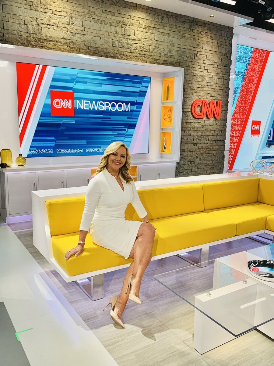 Welcome to our new @cnn studio! Hope you can join me at the top of the hour for this first night in our new home!