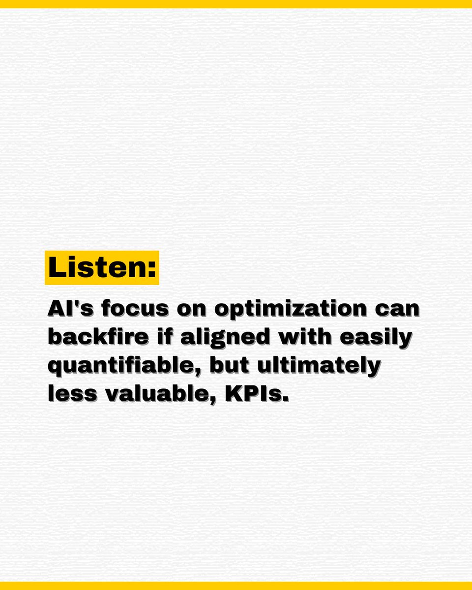 PS. This post is not about the specific KPIs AI can boost. You have to find those out by yourselves. Here’s how you can do it: - your business goals - identify outputs and outcomes - question yourself for every metric you use