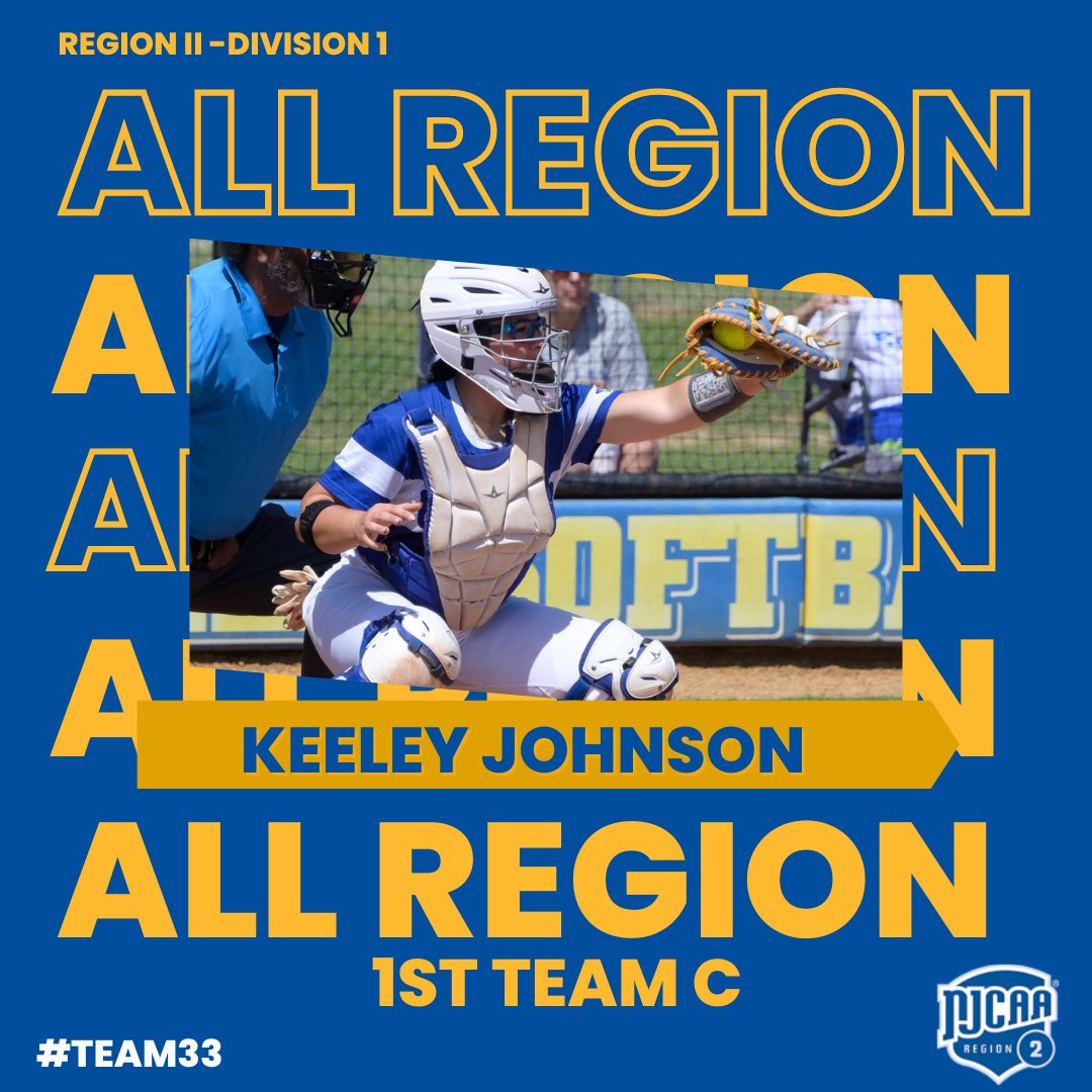 Join us in congratulating @keeley_dale03 on being selected to the All Region team!