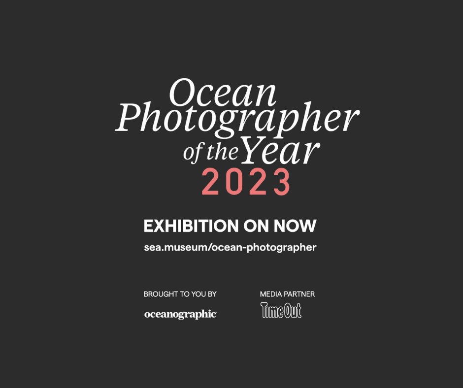'The polar bear is a master of its own environment,' says Scott Portelli. Proudly presented in partnership with Oceanographic Magazine 's prestigious Ocean Photographer of the Year Awards. Open daily 10am - 4pm until 26 May. sea.museum/ocean-photogra… #OPY23 #OceanPhotography