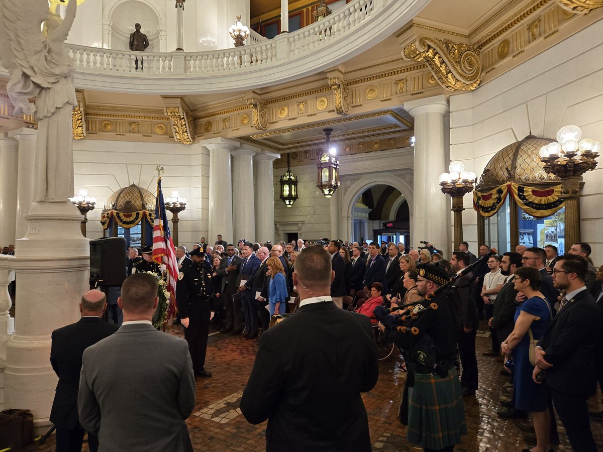 Thank you to our County Legislators that came out tonight to support the @PA_FOP at our annual Memorial Service for our fallen officers. @RepOMara @RepLeanne @lisaborowski @RepDelloso @SenatorJohnKane @RepMcClinton @RepGinaCurry . If I missed you sorry for not recognizing you.