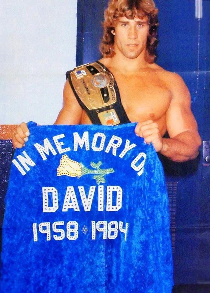 Who else thinks it looks good on him? 💛 

Congratulations to the new NWA Worlds Heavyweight Champion, Kerry Von Erich! #AndNEW #OnThisDay #WCCW #ParadeOfChampions #RIPDavidVonErich