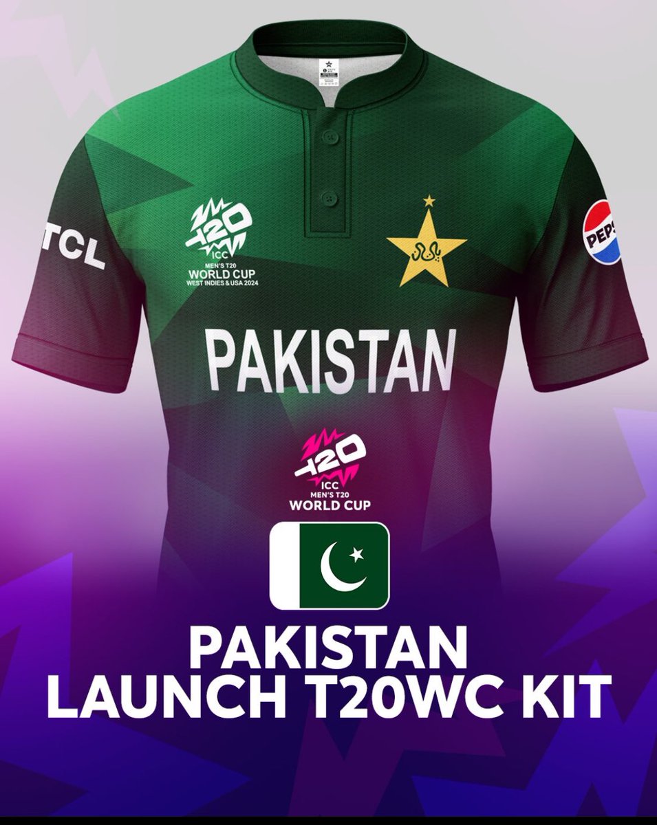 Official kit for Pakistan’s ICC Men’s T20 Cricket World Cup Team launched. Best wishes for Team Pakistan 🇵🇰 @PakinAustralia @TheRealPCB @TheRealPCBMedia #ICCT20WorldCup