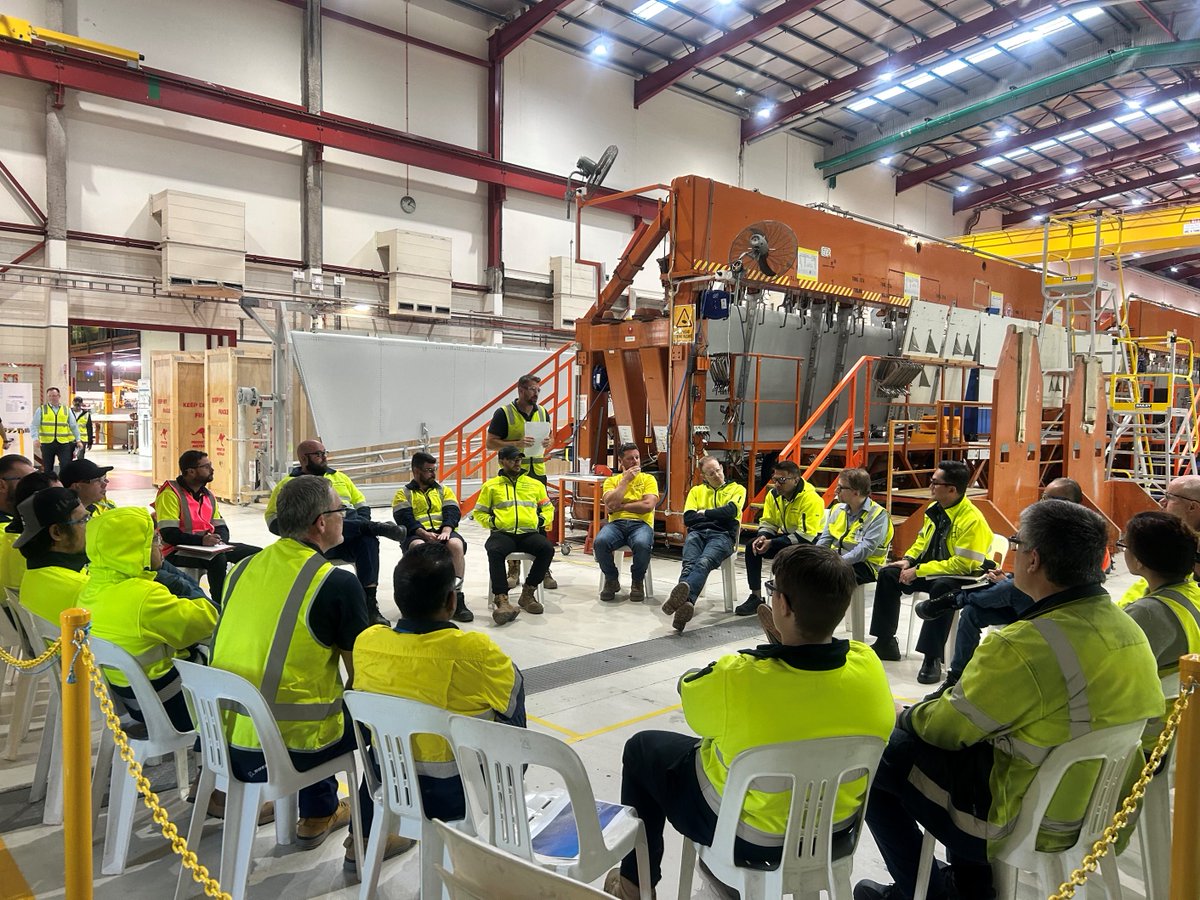 1,000 team members from Boeing Aerostructures Australia joined 70,000 global teammates in a Quality Stand Down. More: goboeing.co/4b9AKzU