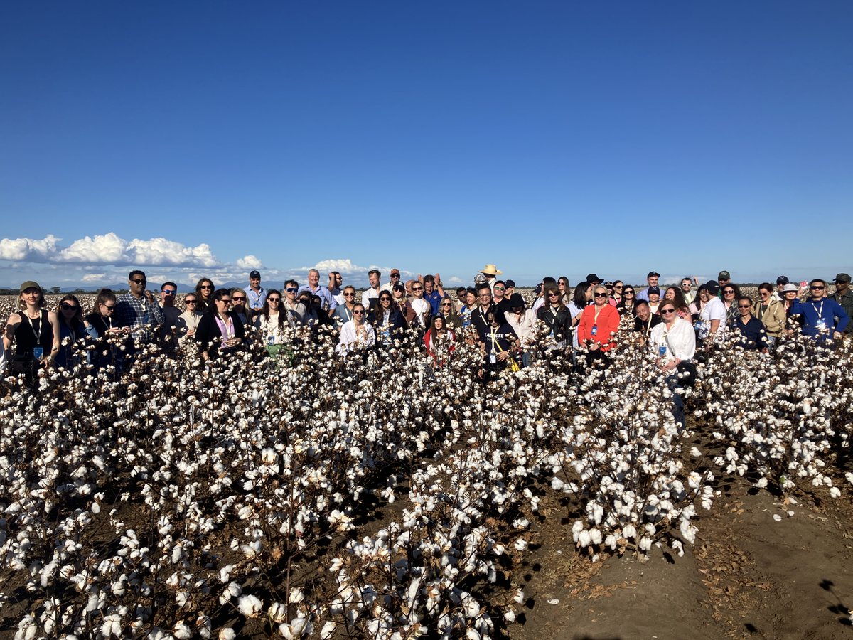 Last week #CampCotton 2024 concluded with 60 international and domestic guests from fashion brands, supply chain partners and NGOs viited the Narrabri region to learn about Australia's sustainable cotton production practices. #AusAg ow.ly/6AnB50Ry3LG