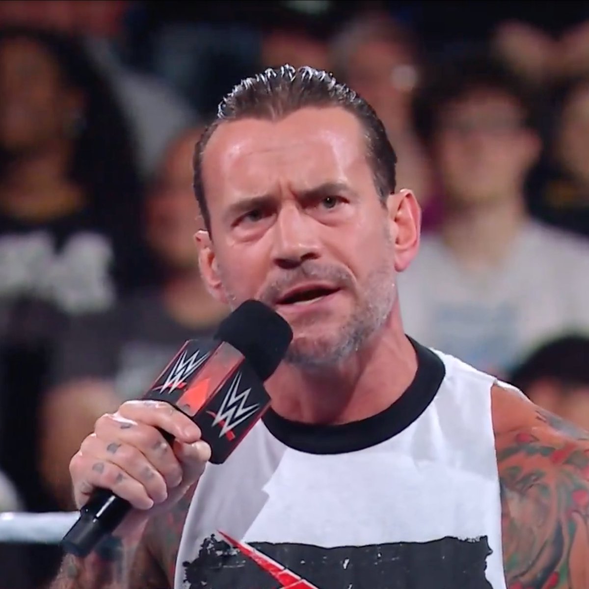 'He hates the way I look. He hates the way I walk. He hates the way I talk.' CM Punk quoting Kendrick Lamar? 😂