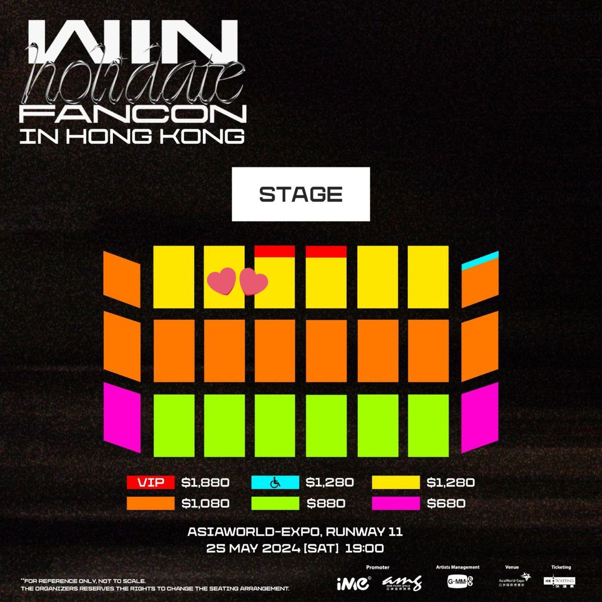 [WTS] WinHolidate HK Fancon Ticket 🐰💚🇭🇰

🎟 Zone A6 Row H
✨️ Original Price [HKD $1280]
✨️ WISE/Bank Transfer
✨️ Collection by Meetup on concert day
‼️ Urgent Sale

Pls feel free to dm me if interested. 🥹🙏

#WinHolidateFanconInHK
#winmetawin #ตลาดนัดไบร์ทวิน