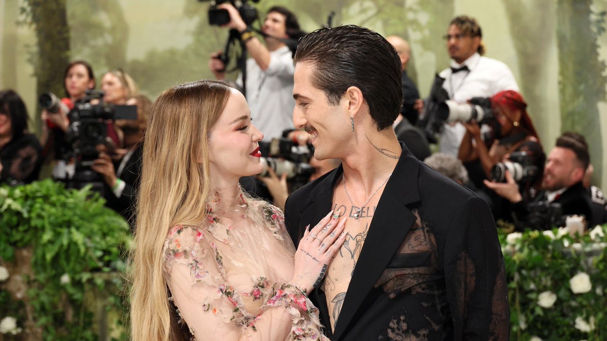 Dove Cameron and Damiano David Were One of the Cutest Couples at the Met Gala 2024 glmr.co/7sEeMxH