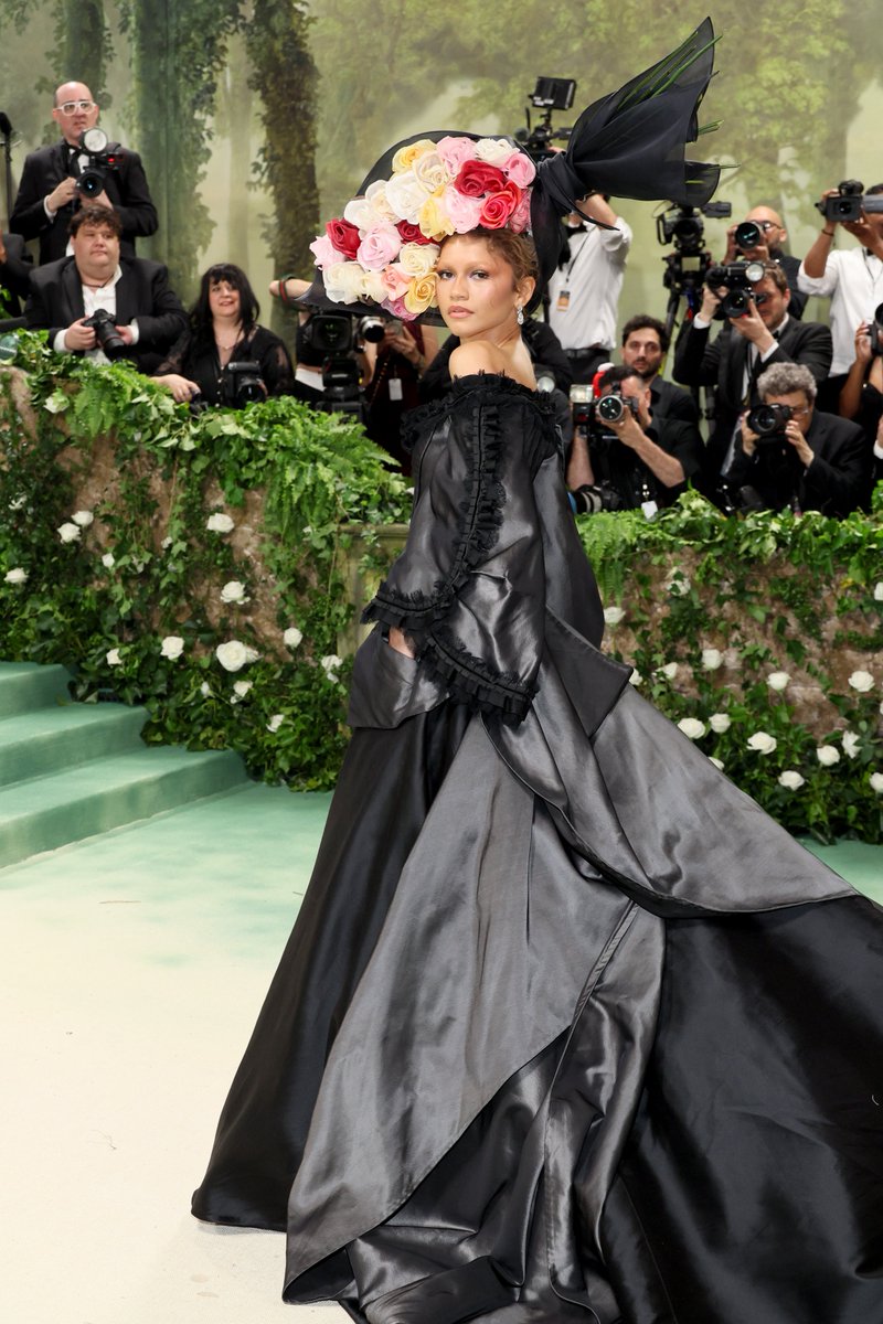 Excuse us! Two outfits in ONE night at the #MetGala !?! @Zendaya the QUEEN that you are! 📸: GETTY