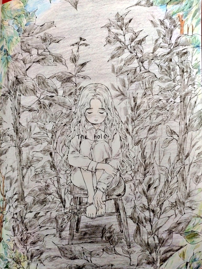 mei_5_1002's tweet photo. 昔やっていた塗り絵、しなくなってしまったので一気にアップです。
お気に入りは1枚目だけれど、何より見て欲しいなと思っていたのは4枚目。
The holeをイメージして、苦しかった時期を塗りきったものです。今は世界の色が見える
#大人の塗り絵
#エポルの塗り絵ブック
#colorling
#aeppol
#KingGnu https://t.co/gdrYHSkcB9