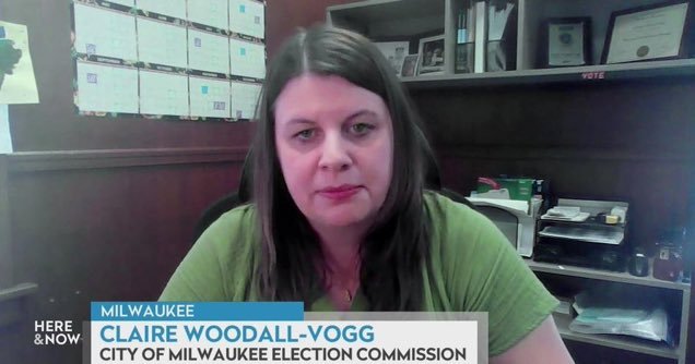 BREAKING: The election clerk from Wisconsin's largest city, Claire Woodall-Vogg, has been fired for her role in election fraud during the 2020 election.