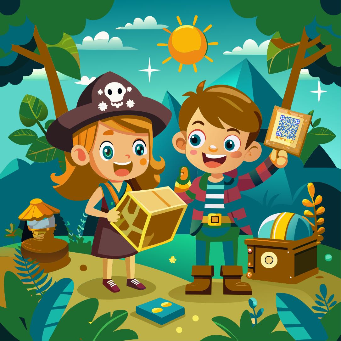 Backyard Hunt - QR Scavenger / Treasure Hunts tweet media