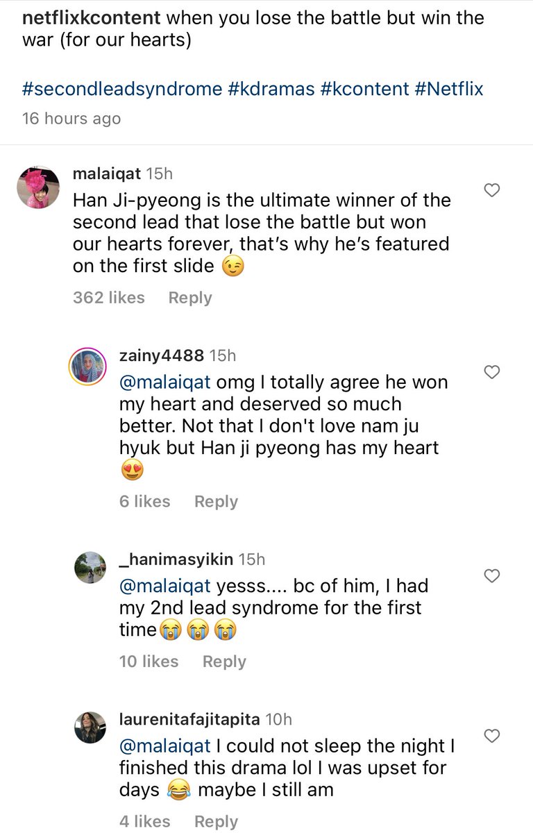 Almost 4 years, and this character is still very much relevant. Posted yesterday by Netflix and all the love and comments were pouring out. Happy Birthday #HanJiPyeong, brought to life by #KimSeonHo.