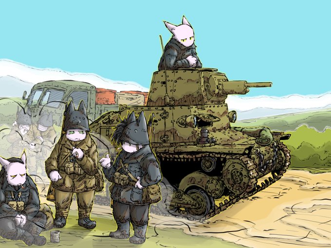 「caterpillar tracks soldier」 illustration images(Latest)