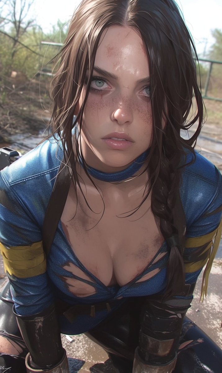 Vault Dweller facing the dangers of The Wasteland #fallout