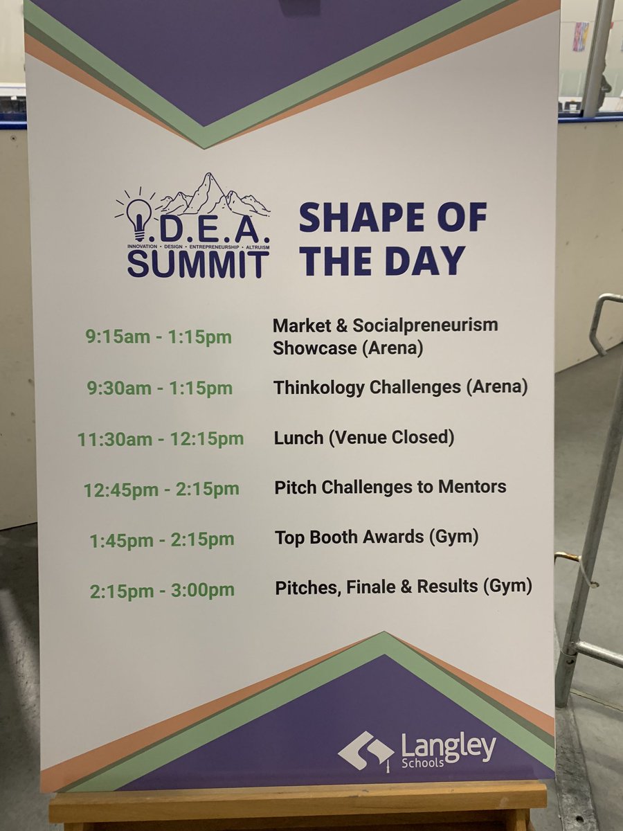 George Kozlovic (@kozman71) on Twitter photo The 2024 I.D.E.A. Summit is upon us! Come to Fieldhouse at the <a href="/LangleyEvents/">Langley Events Centre</a> tomorrow, Tuesday May 7, and check out the incredible, innovative products created and designed by the young entrepreneurs of <a href="/LangleySchools/">Langley Schools</a> <a href="/SD35IS/">SD35 Instructional Services</a> <a href="/thinklangley/">Langley Pro-D</a> #think35 The 2024 I.D.E.A. Summit is upon us! Come to Fieldhouse at the <a href="/LangleyEvents/">Langley Events Centre</a> tomorrow, Tuesday May 7, and check out the incredible, innovative products created and designed by the young entrepreneurs of <a href="/LangleySchools/">Langley Schools</a> <a href="/SD35IS/">SD35 Instructional Services</a> <a href="/thinklangley/">Langley Pro-D</a> #think35