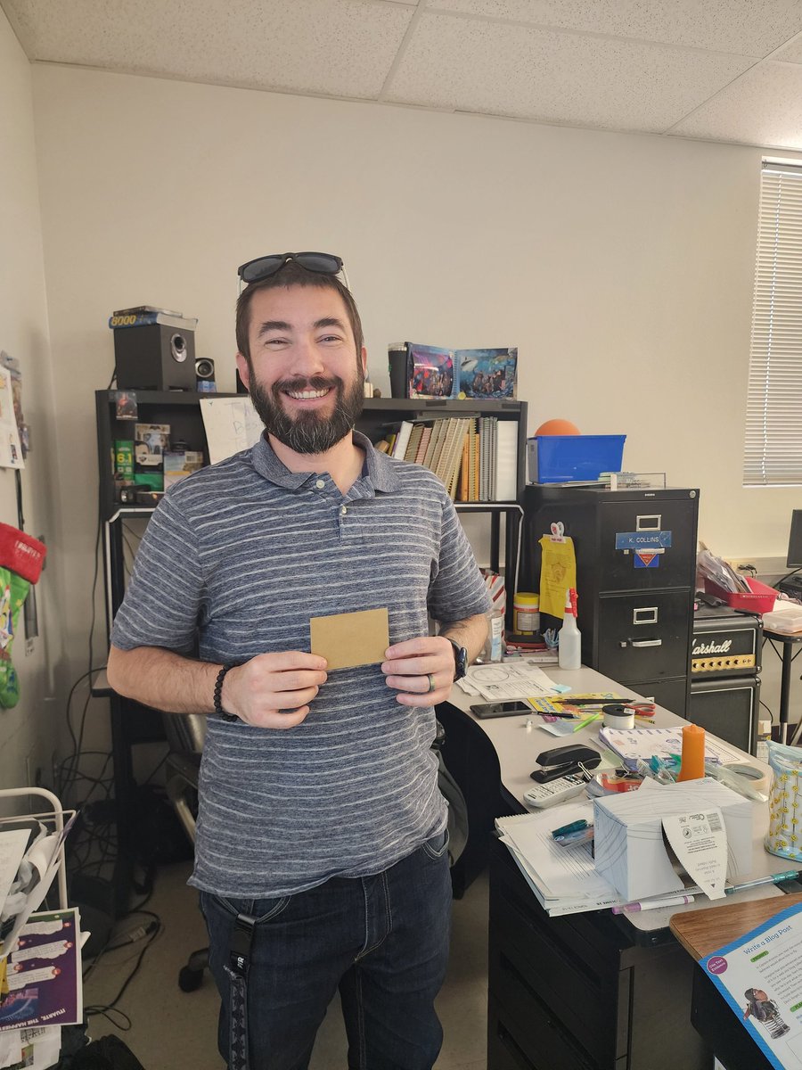 As part of "The one where they get gifted", our teachers participated in 3 random trivia questions and had to be caller #5. They won various gift cards throughout the day. Still more to come Knights!! Hope you're having fun ❤️ #TeamSISD #ItsAnItuarteThing