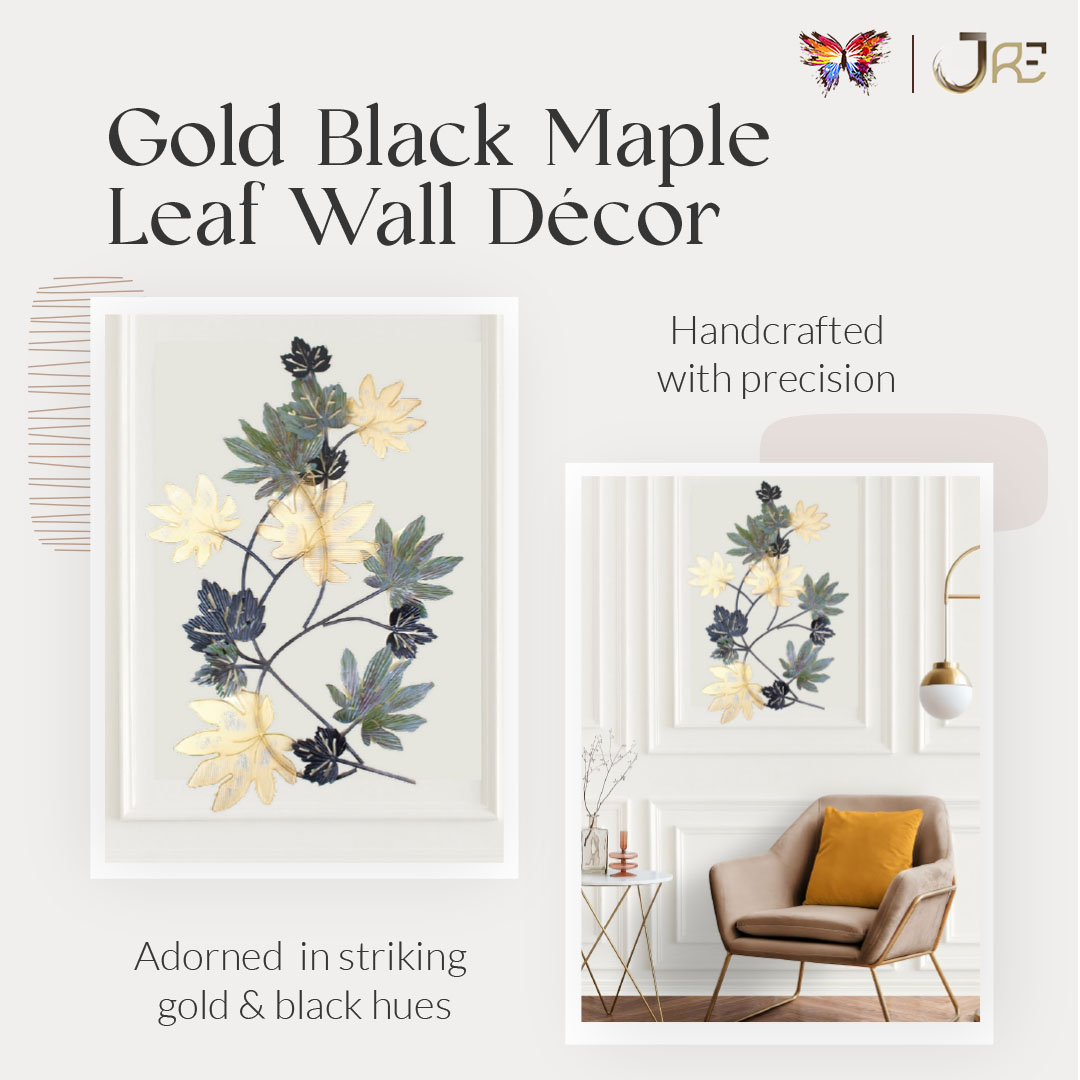Reflect your style with wall art that redefine elegance. Explore our collection today!

#luxuryhomedecor #WallArt #HomeOffice #WallDecor #BlackGold #mapleleaf #maplewalldecor #homedecorideas #curated #bedroomDecor