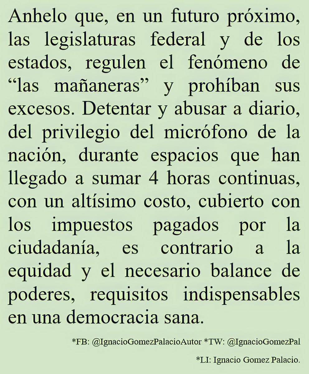 IgnacioGomezPal's tweet photo. #mañaneras #AMLO #Legislatura https://t.co/WGcYgC46S7