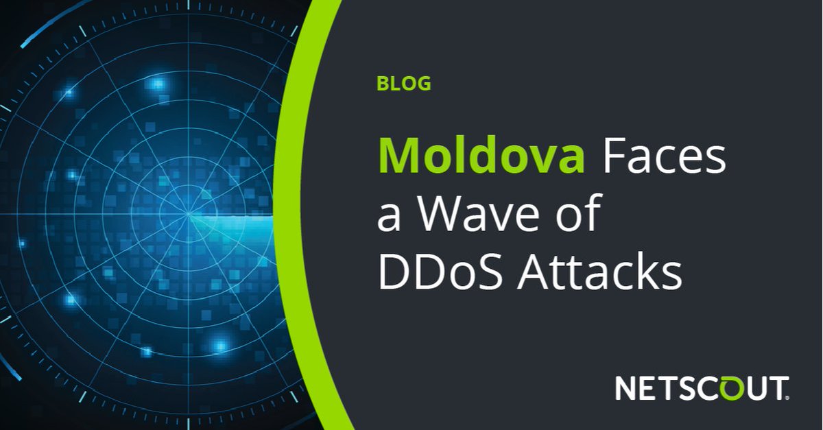 #Moldova is under siege as #NoName057 and geopolitical hacktivists unleash #DDoS attacks since March, targeting over 50 websites with no sign of slowing down. From targeting nations to industries, the threat is real and pervasive. netscout.link/6007jeIsL @NETSCOUT