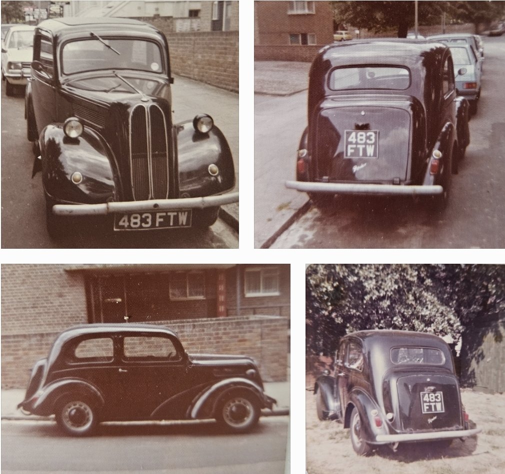 Of the many cars I've owned, this is my favourite. 1953 Ford Popular.