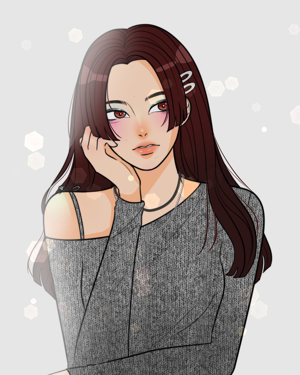 Redlight_ruby's tweet image. LATE POST😭joining the 2000s make up look✨💅