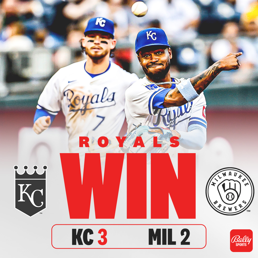 The #Royals celebrate some more late-inning heroics! Stay safe tonight, everyone. 💙