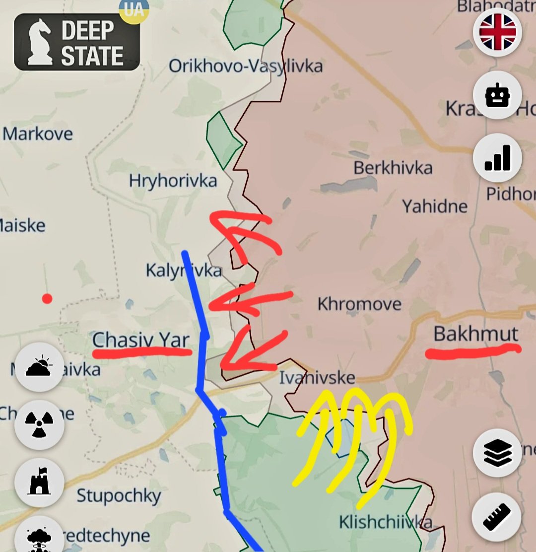 Nightly summary (07.05.2024 04.20 RO/UA time): I'll write today only about the most important battle of the year. The battle for Chasiv Yar and I will reiterate its importance after the news there: 1. News: The Ukrainians attacked Russian positions south of Ivanivske (see on…