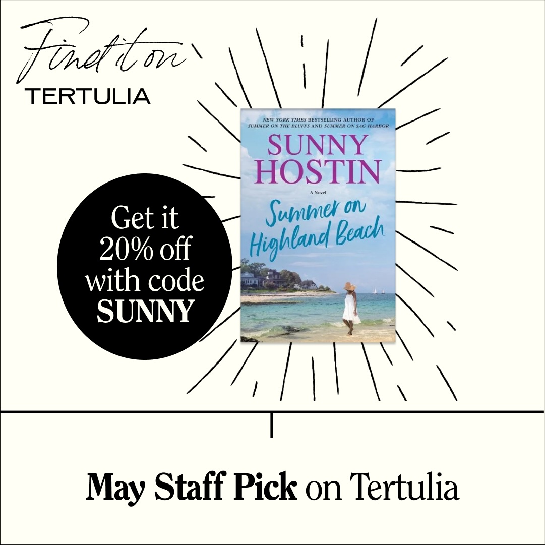 Check out the new online indie bookstore, Tertulia! They're offering a preorder discount on 'Summer on Highland Beach' as one of their May Staff Picks! Use code SUNNY on Tertulia to get 20% off at checkout! bit.ly/44uIKsE