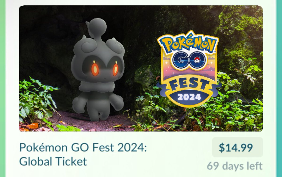 ✨✨GIVEAWAY✨✨
1 GO fest ticket. If yall get me to 303 followers I will add another ticket. Like, retweet, follow and comment something nice you’ve done lately. Giveaway ends May 12th! Good luck trainers 🥰
#pokemonGOfriends #pokemongo #pokemonGOapp
#ポケモンGO
#PokemonGOfriend