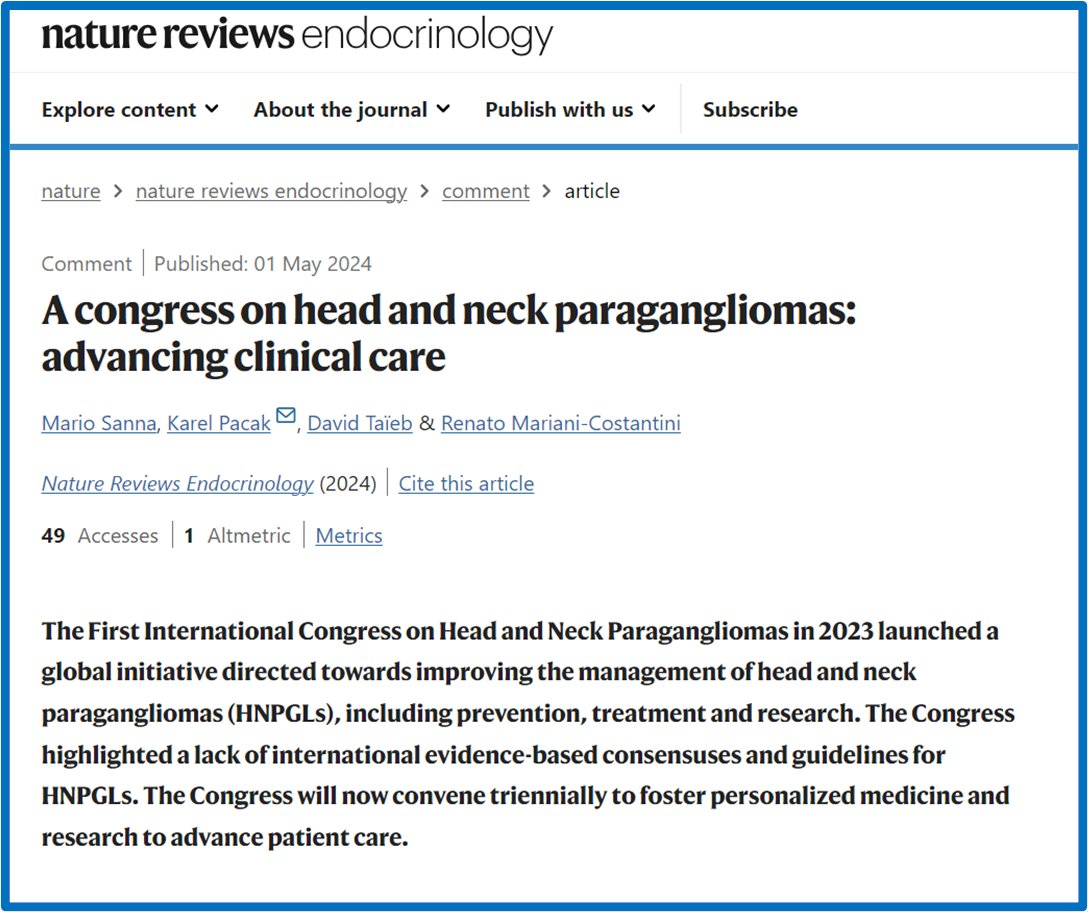 Authored by our esteemed #pheo #para Medical Advisory Board members, Drs. Pacak & Taїeb. Check this out . . . 🧐 👇👇👇👇👇 ➡️bit.ly/3yanEnn @TheAACE @TheAAES @TheEndoSociety @Soc_Endo @HemOncFellows @ASCO @ESEndocrinology @AmCollSurgeons @SocSurgOnc @APheipas