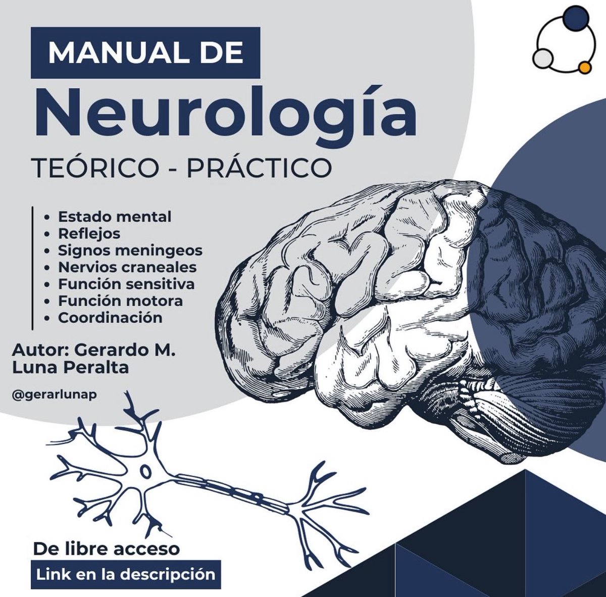This is my “Manual de Neurología”, a tool that I created 1 year ago to teach how to conduct a neurological exam appropriately at a Semiology course we created at la Ayudantía de Fisiopatología y Semiologia from UNMSM, Perú. It is in Spanish and it is free access.