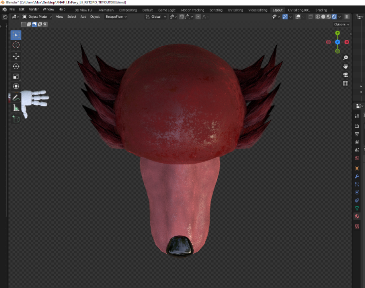 #Foxy #WIP for the #FNAF Fan Game!
