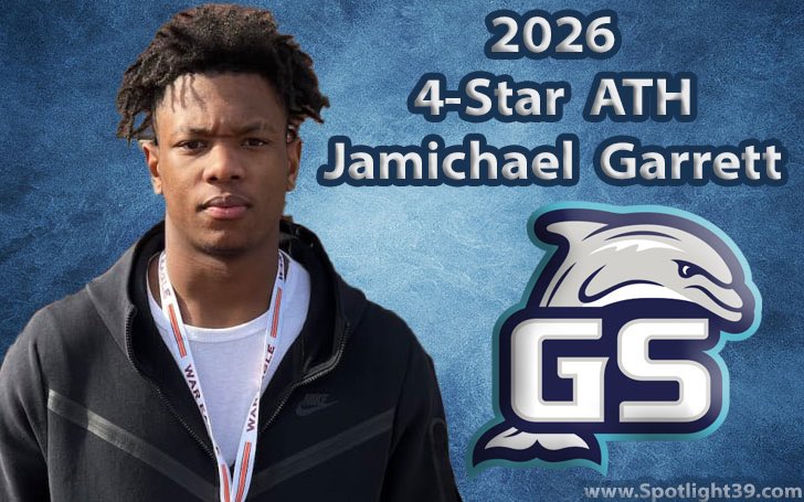 🏈 FEATURE ARTICLE 🏈 Meet 2026 4-Star ATH Jamichael Garrett, from Gulf Shores High School (AL)! With 16 Division I offers and a 3.8 GPA, he's not just a player, but a role model on and off the field. 📰: spotlight39.com/articles-1/202…