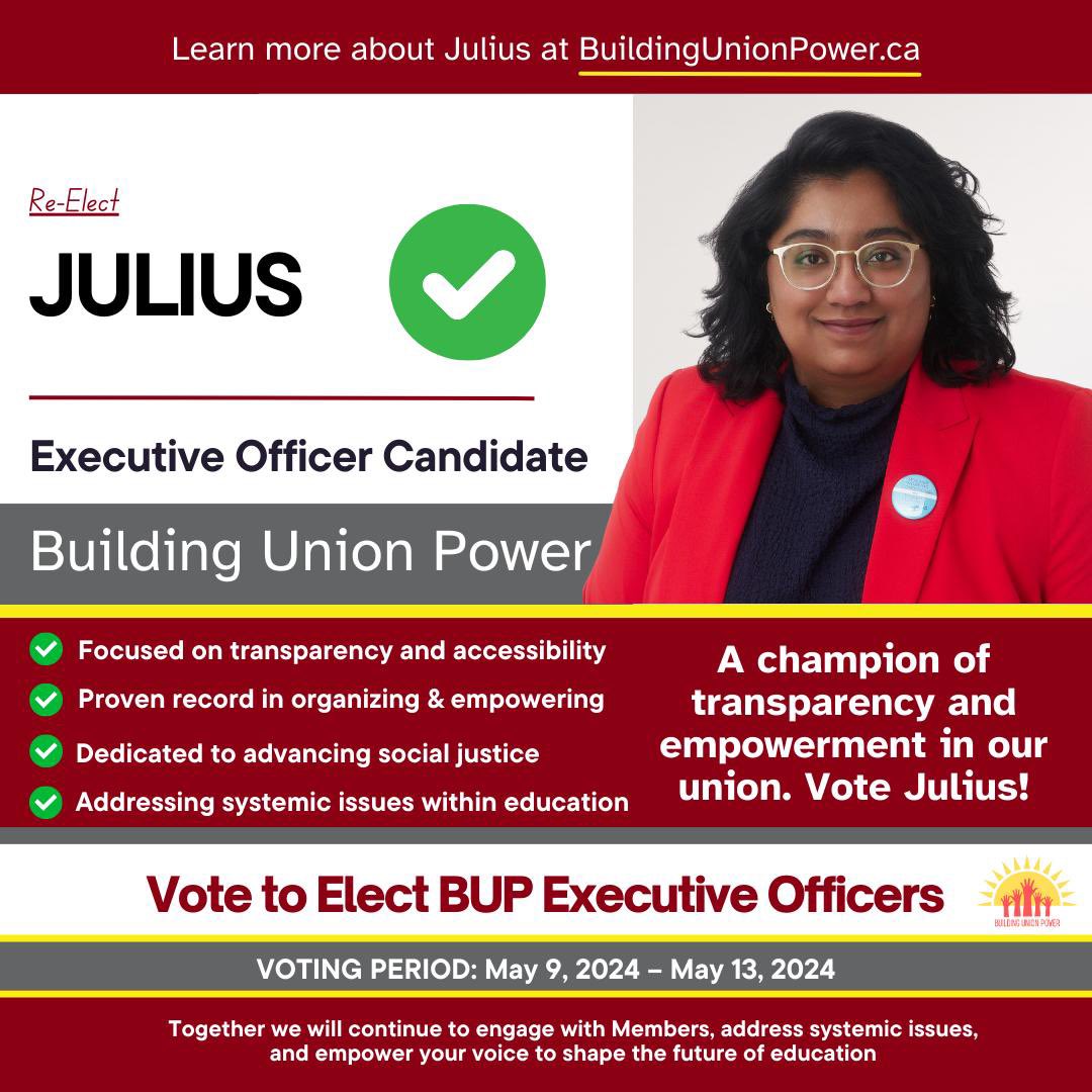 nigelbme's tweet photo. Spotlight on our stars! 🌟 Susan Jim, Julius, & Jonathan Lowe are ready to drive change in our union! Dedicated, experienced, and passionate—let's rally behind them! 🚀 Vote May 9-13! #BuildingUnionPower #VoteEducation #UnionStrong https://t.co/gJnESwUZky