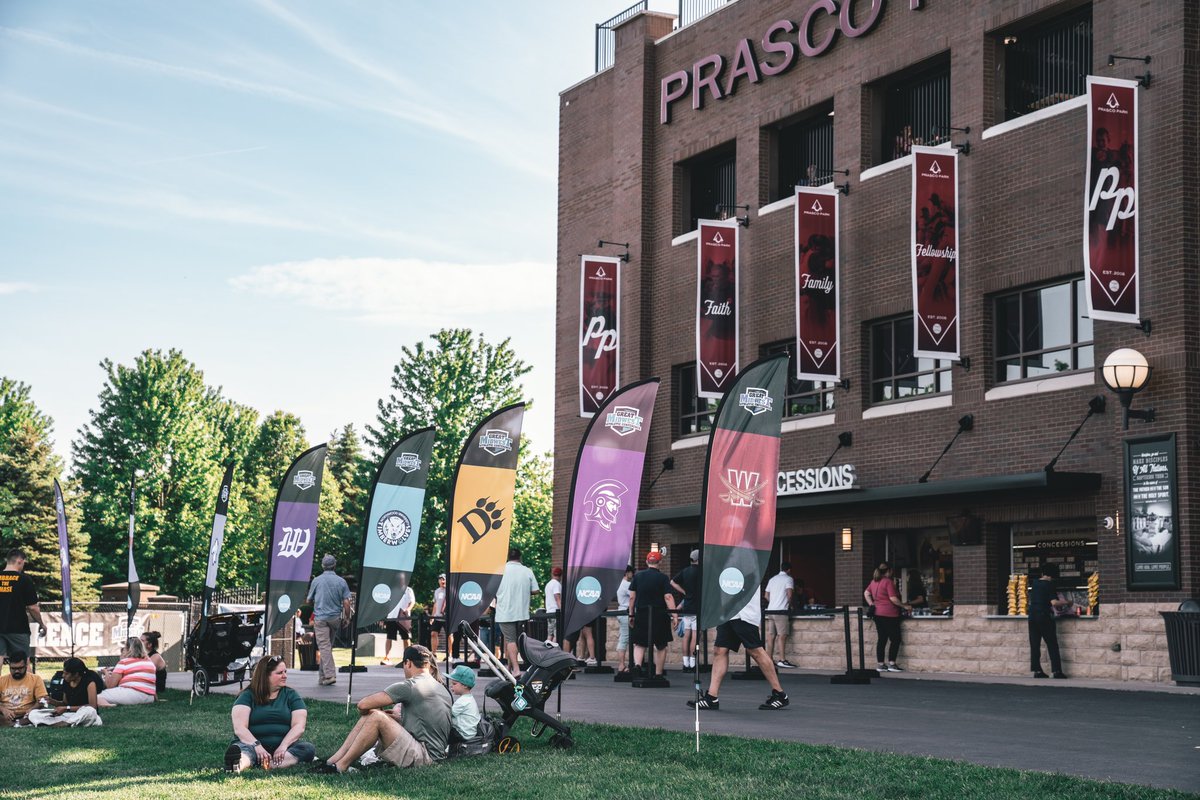 PrascoPark's tweet photo. It’s G-MAC week! 🏆⚾️😎

We are beyond excited for what is happening at Prasco Park in the next few days!! Are you??

We are ready for you @greatmidwestac!! https://t.co/AZ3nptw2mL