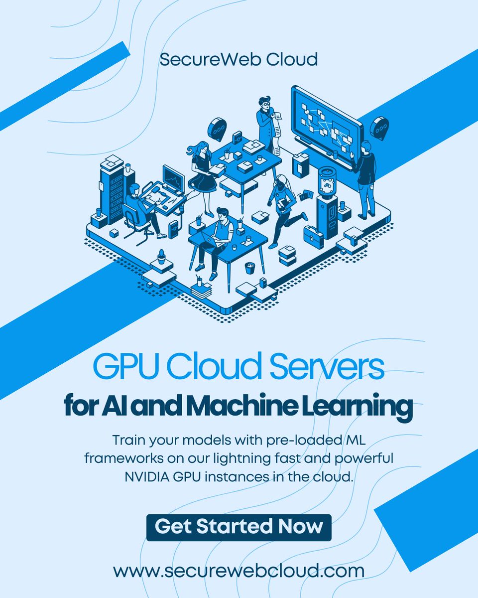 If you need a GPU Server with a powerful NVIDIA GPU get started with our VMX GPU Cloud today!  #gpucloud #nvidiagpu #cloudgpu #cloudserver #swc #gpuserver #ml #ai buff.ly/3Uu8MYk