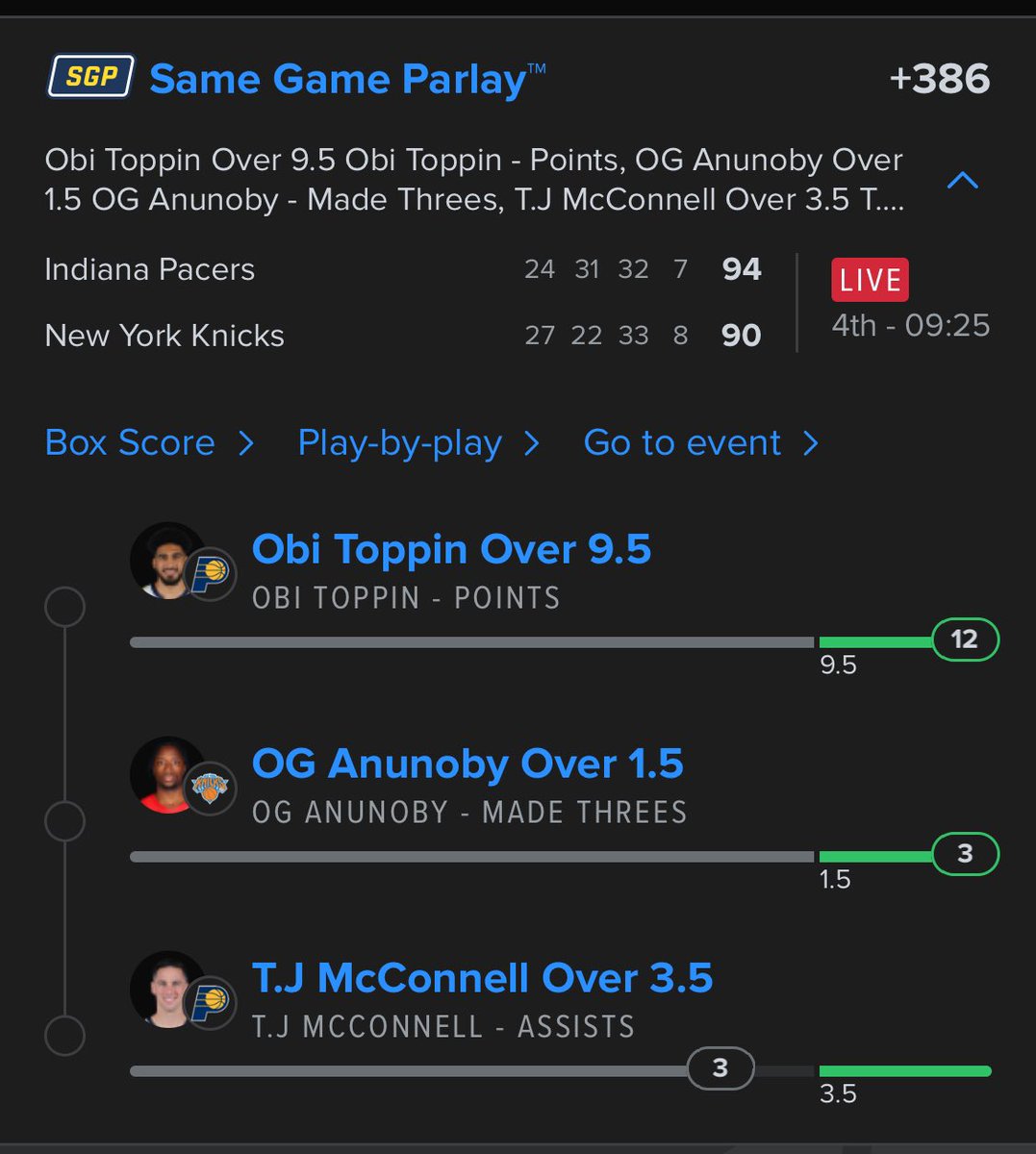 Today is the day he wants to take the most shots on the team and not pass the rock. Smh 

#GamblingTwitter #NBA