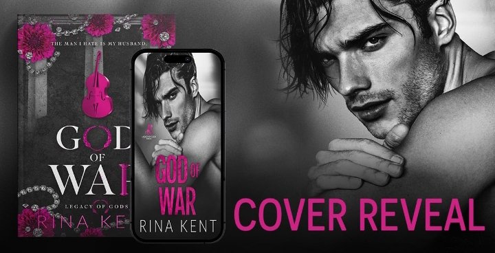 The #CoverandBlurbReveal for God of War is here! Are you ready for the final installment of the Legacy of Gods series by @AuthorRina?

#Preorder: geni.us/gowevents

#MarriageofConvenience #BroodyHero #SunshineHeroine #ForcedProximity #Amnesia #PraiseKink @Chaotic_Creativ