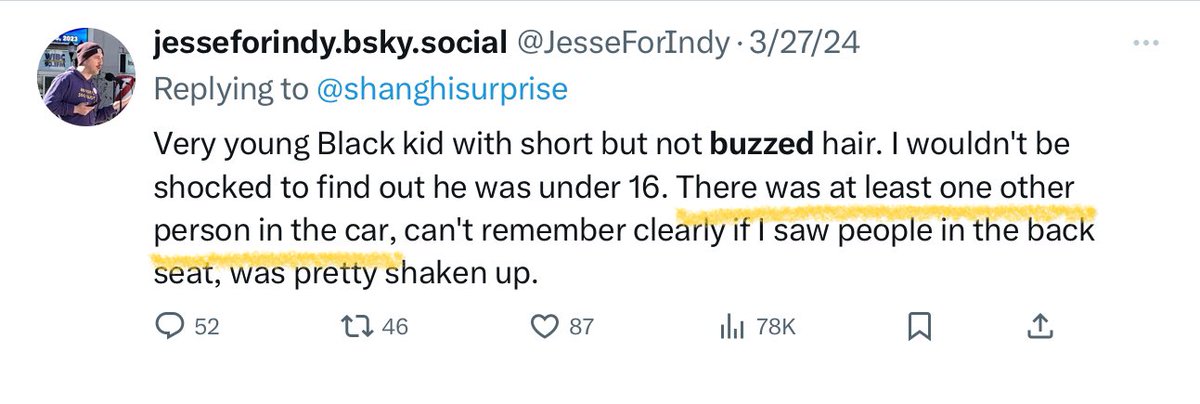 I filed a request with @IMPDnews for the audio & video of @jesseforindy’s racially charged incident. I doubt I will get it. I’m thinking that there must be phone videos of Councilclown Jesse Brown going berserk. The driver or his friends? Has anyone seen video on social media?