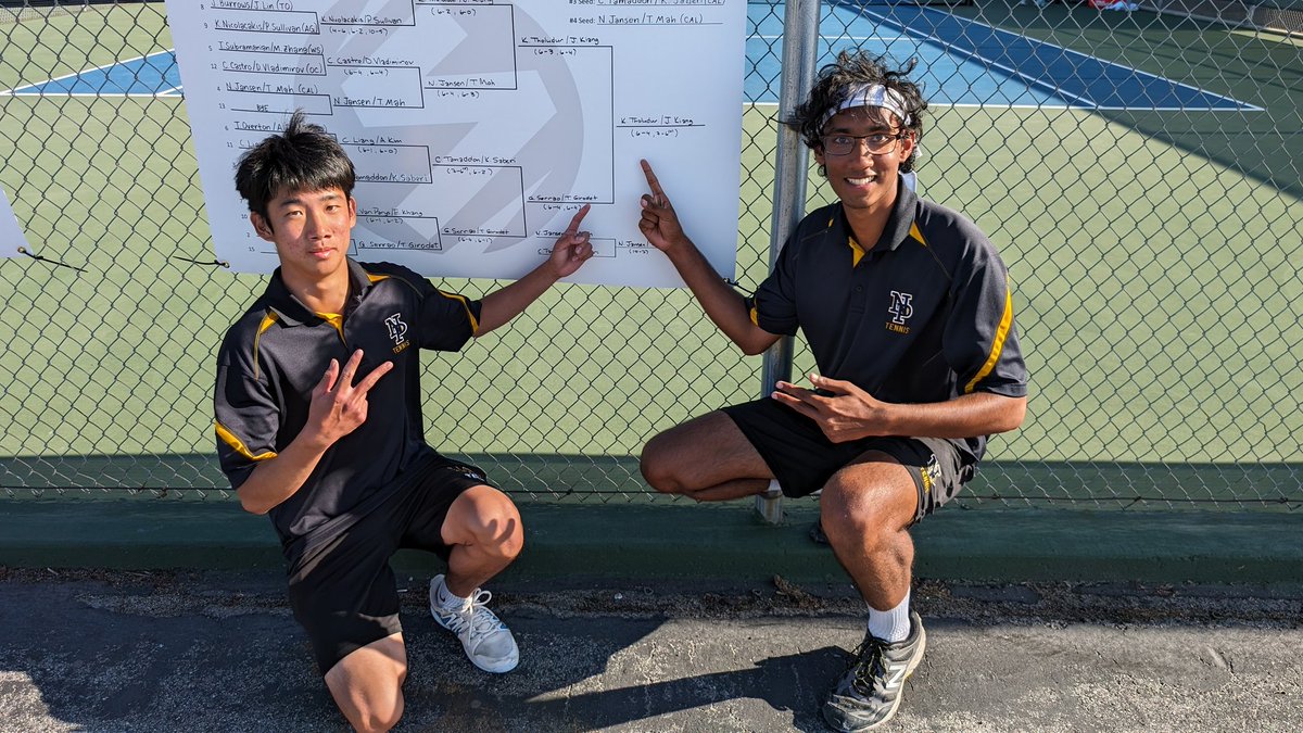 Karthik Tholudur/Jason Kiang finish the season 60-0 in 6 game sets. They begin #CIFSSIndividualTournament play a week from Thursday in traditional 2 of 3 set matches. #PantherGreats #Legends @NPHSAthletic @NPProwler @NPHSPantherTV @vcspreps @vcsjoecurley @TheAcornSports @TheOjai